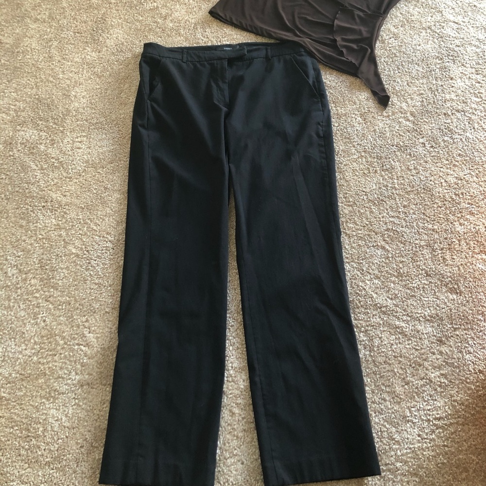 Tahari black work-dress pants